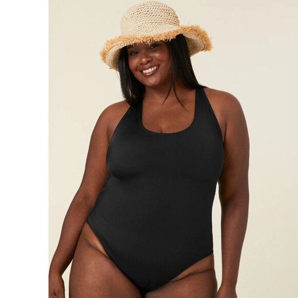 NWT Andie Swim | The Tulum One Piece in Flat Black (XXL) - Picture 11 of 16